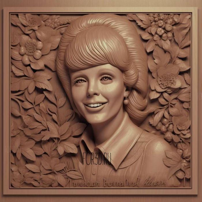 Reba McEntire 4 | 3d stl model for CNC